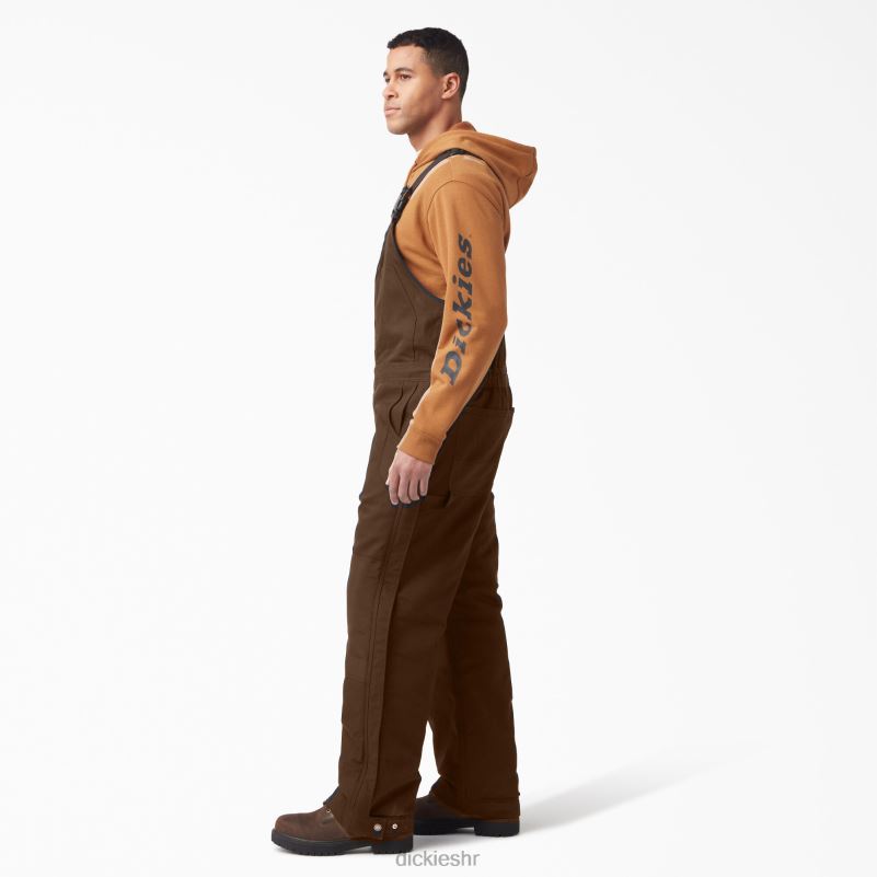 duratech renegade flex izolirani kombinezon s naramenicama muškarci Dickies drvo smeđa (tb) 6BPL61441 odjeća