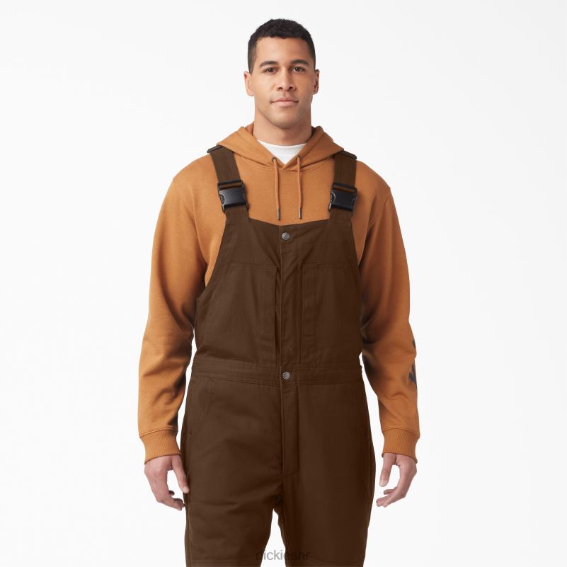duratech renegade flex izolirani kombinezon s naramenicama muškarci Dickies drvo smeđa (tb) 6BPL61441 odjeća