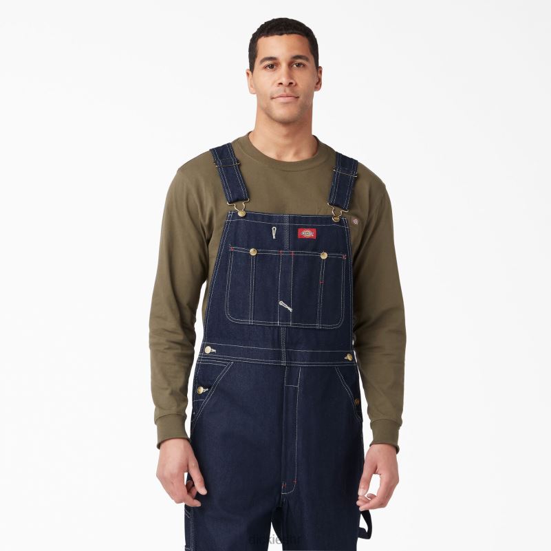indigo kombinezon s prslukom muškarci Dickies indigo plava (nb) 6BPL61215 odjeća