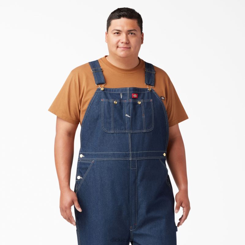 indigo kombinezon s prslukom muškarci Dickies indigo plava (nb) 6BPL61215 odjeća