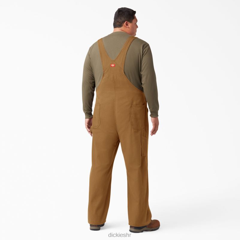 klasični kombinezon s prtljažnikom muškarci Dickies isprana smeđa patka (rbd) 6BPL61216 odjeća
