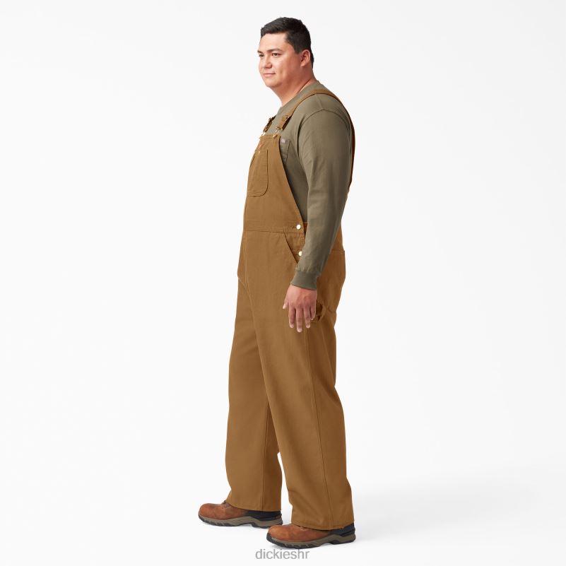klasični kombinezon s prtljažnikom muškarci Dickies isprana smeđa patka (rbd) 6BPL61216 odjeća
