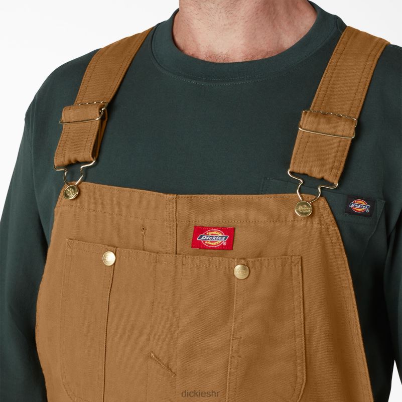 klasični kombinezon s prtljažnikom muškarci Dickies isprana smeđa patka (rbd) 6BPL61216 odjeća