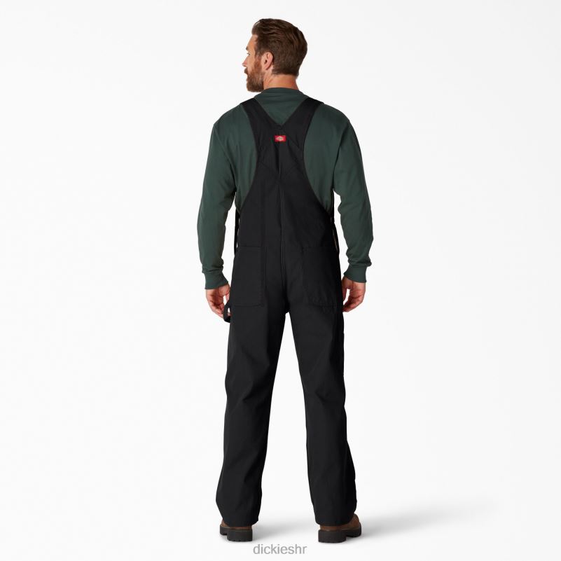 klasični kombinezon s prtljažnikom muškarci Dickies isprano crno (rbk) 6BPL61217 odjeća