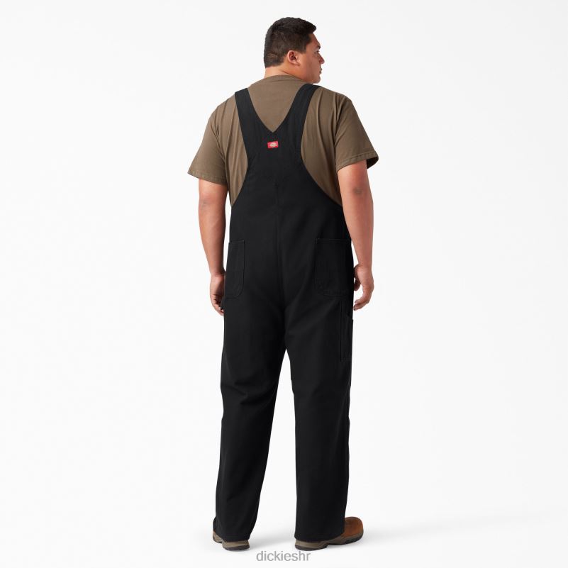 klasični kombinezon s prtljažnikom muškarci Dickies isprano crno (rbk) 6BPL61217 odjeća