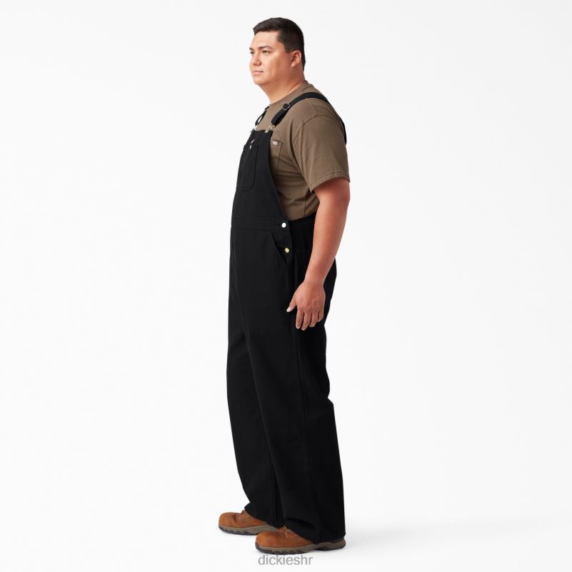 klasični kombinezon s prtljažnikom muškarci Dickies isprano crno (rbk) 6BPL61217 odjeća
