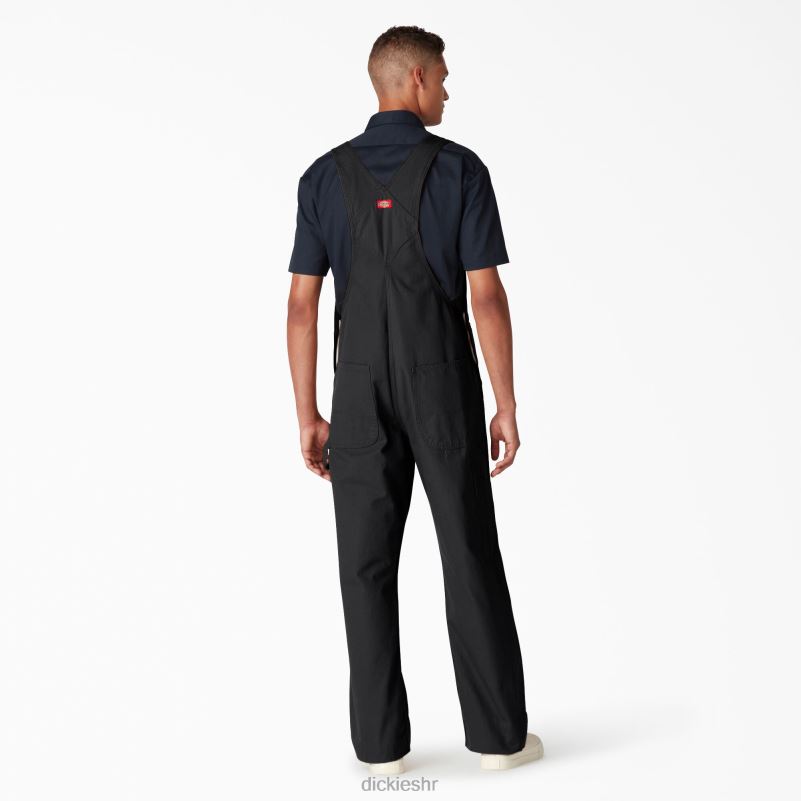 klasični kombinezon s prtljažnikom muškarci Dickies isprano crno (rbk) 6BPL61217 odjeća