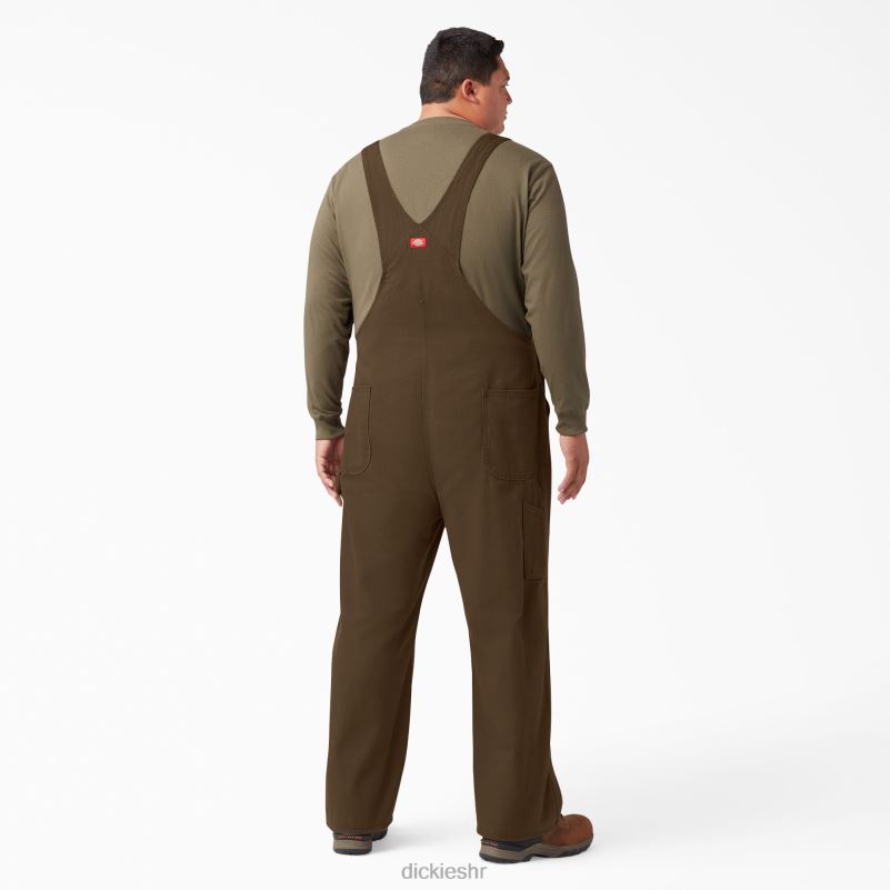 klasični kombinezon s prtljažnikom muškarci Dickies isprano drvo smeđe (rtb) 6BPL61219 odjeća