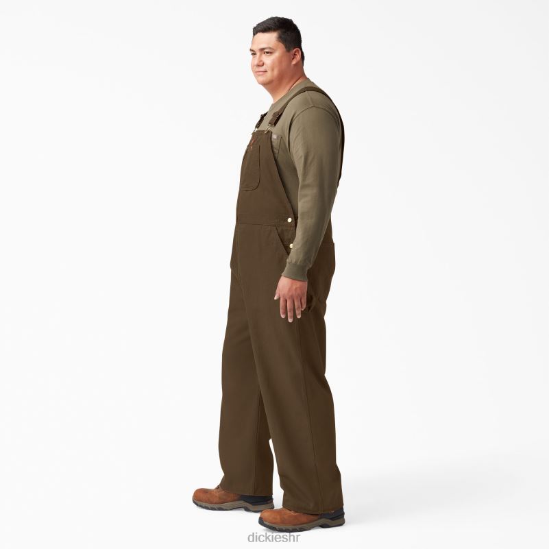 klasični kombinezon s prtljažnikom muškarci Dickies isprano drvo smeđe (rtb) 6BPL61219 odjeća