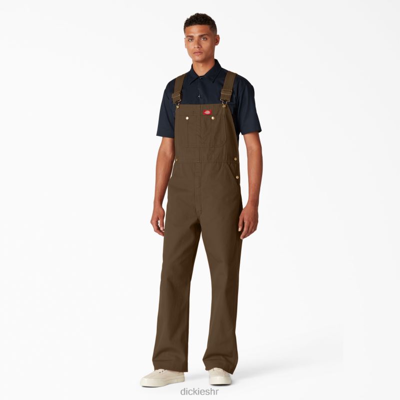 klasični kombinezon s prtljažnikom muškarci Dickies isprano drvo smeđe (rtb) 6BPL61219 odjeća