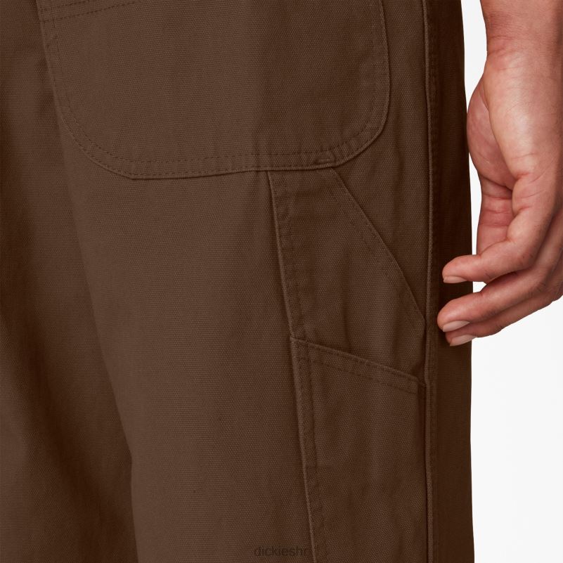 klasični kombinezon s prtljažnikom muškarci Dickies isprano drvo smeđe (rtb) 6BPL61219 odjeća