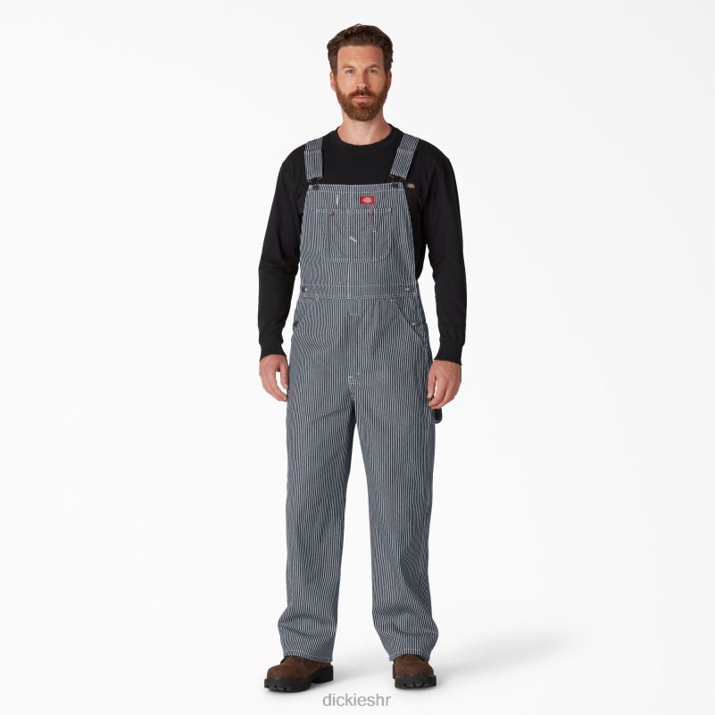 kombinezon s bib prugama hickory muškarci Dickies pruga hikorija (hs) 6BPL61245 odjeća