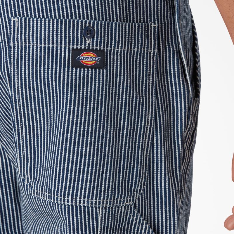 kombinezon s dvostrukim koljenima s ispranim hickory prugama muškarci Dickies redovito 6BPL61515 odjeća