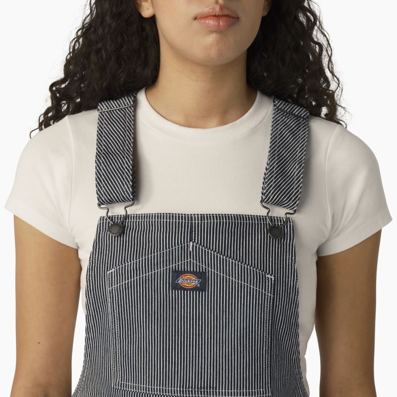 kombinezon s hickory prugama žene Dickies pruga hikorija (hs) 6BPL61919 odjeća