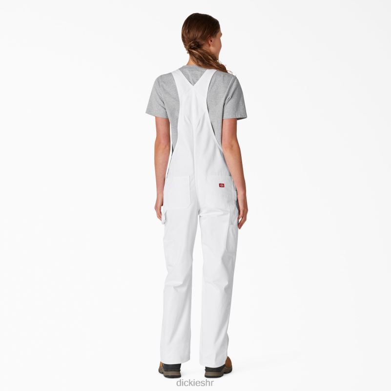 kombinezon s prtljažnikom opuštenog kroja žene Dickies bijelo (wh) 6BPL61562 odjeća