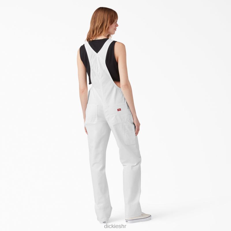 kombinezon s prtljažnikom opuštenog kroja žene Dickies bijelo (wh) 6BPL61562 odjeća