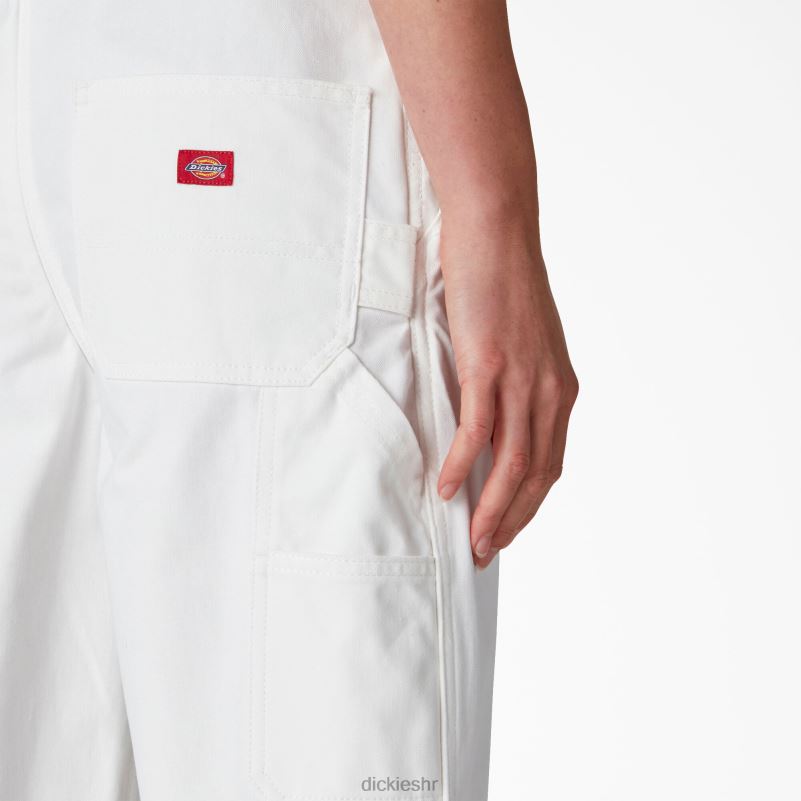 kombinezon s prtljažnikom opuštenog kroja žene Dickies bijelo (wh) 6BPL61562 odjeća