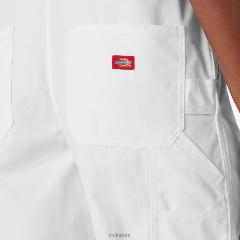 kombinezon s prtljažnikom opuštenog kroja žene Dickies bijelo (wh) 6BPL61562 odjeća