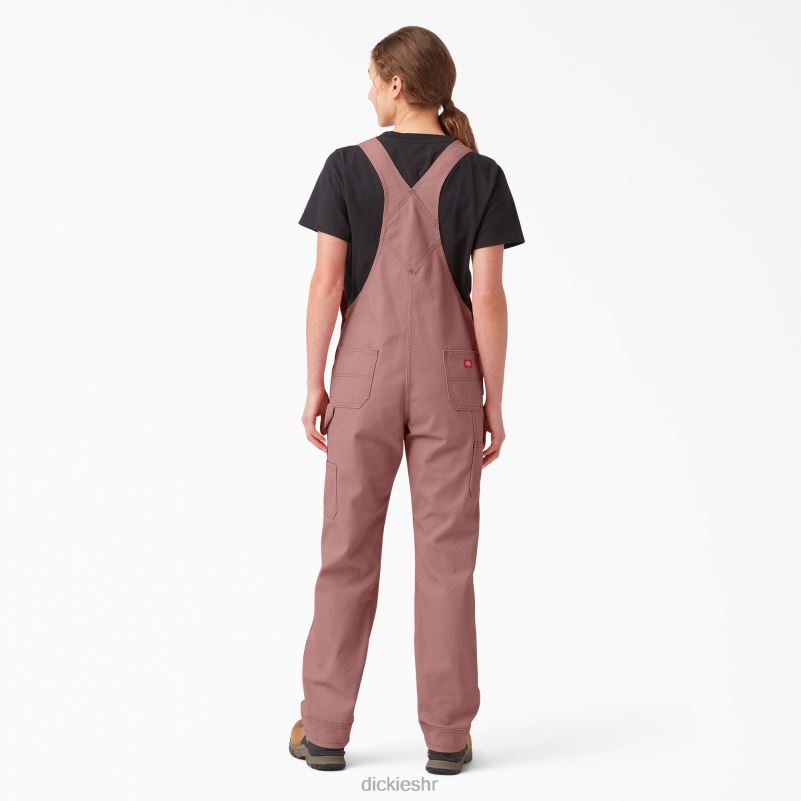 kombinezon s prtljažnikom opuštenog kroja žene Dickies isprana ruža od pepela (rar) 6BPL61557 odjeća