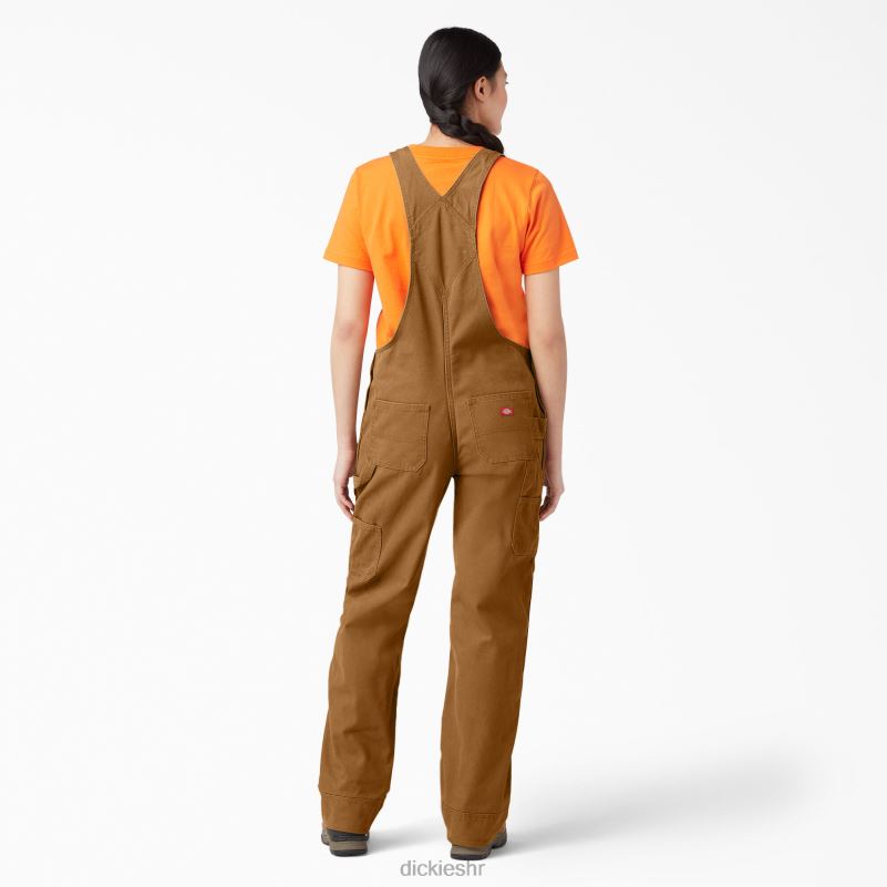 kombinezon s prtljažnikom opuštenog kroja žene Dickies isprana smeđa patka (rbd) 6BPL61558 odjeća