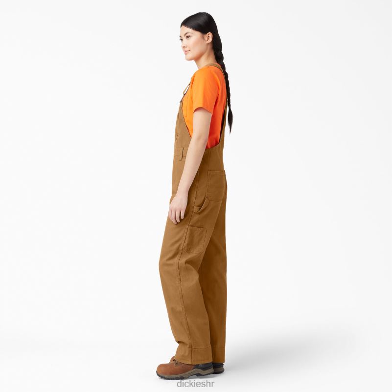 kombinezon s prtljažnikom opuštenog kroja žene Dickies isprana smeđa patka (rbd) 6BPL61558 odjeća