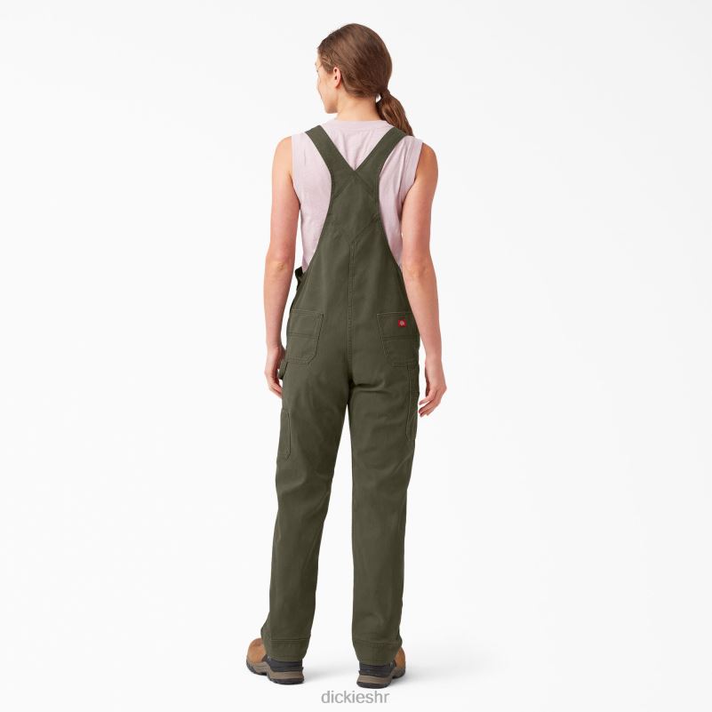 kombinezon s prtljažnikom opuštenog kroja žene Dickies isprana zelena mahovina (rms) 6BPL61561 odjeća