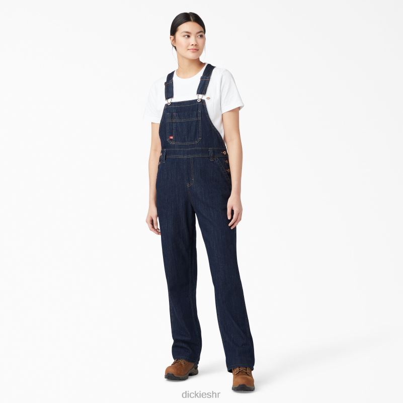 kombinezon s prtljažnikom opuštenog kroja žene Dickies tamni indigo (dib) 6BPL61555 odjeća
