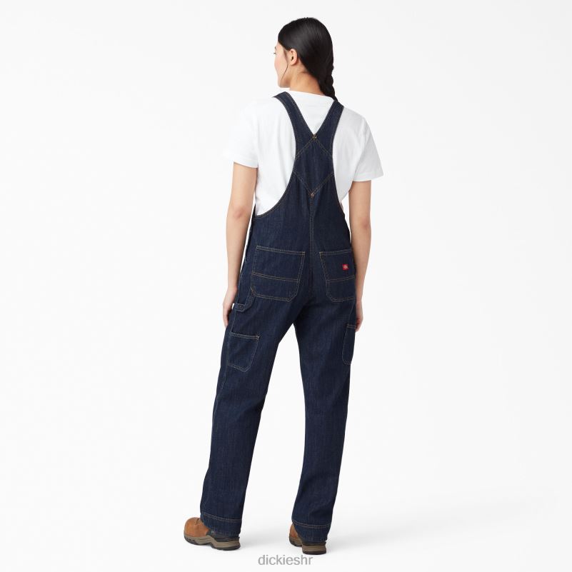 kombinezon s prtljažnikom opuštenog kroja žene Dickies tamni indigo (dib) 6BPL61555 odjeća