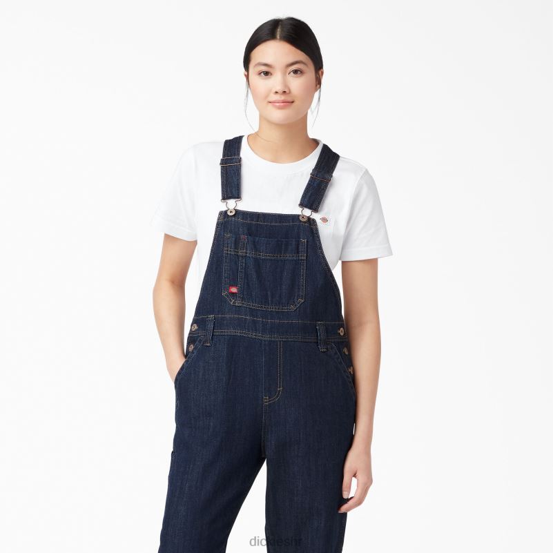 kombinezon s prtljažnikom opuštenog kroja žene Dickies tamni indigo (dib) 6BPL61555 odjeća