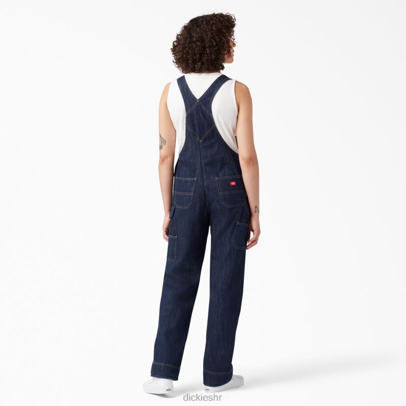 kombinezon s prtljažnikom opuštenog kroja žene Dickies tamni indigo (dib) 6BPL61555 odjeća