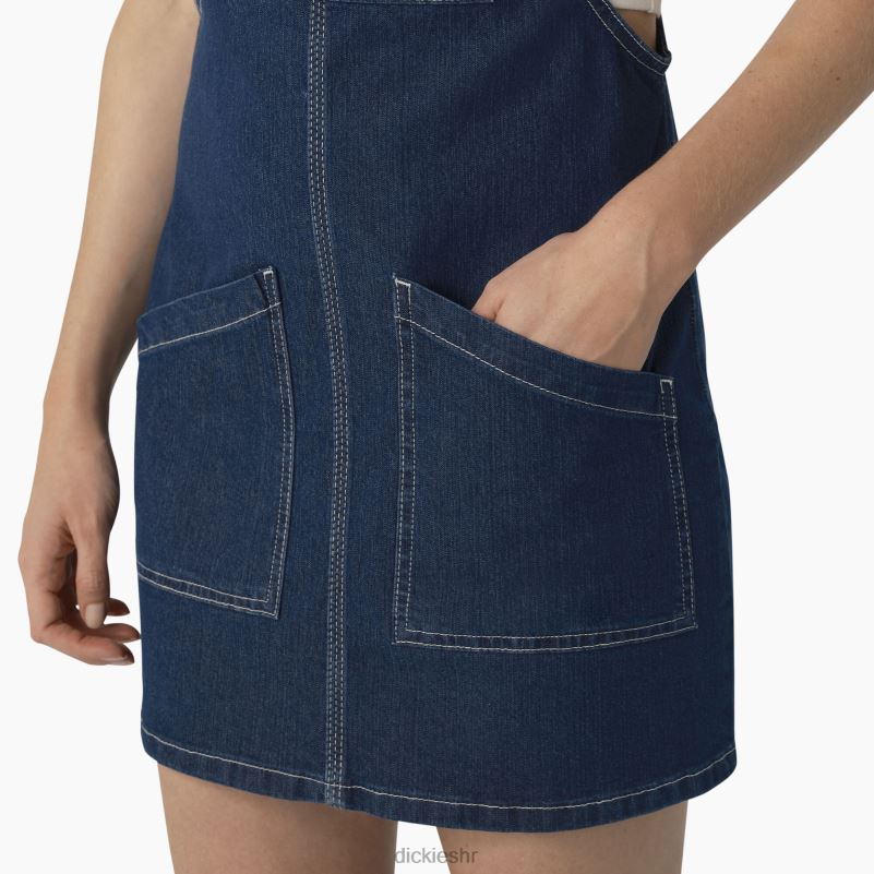kombinezon s traperom žene Dickies indigo plava (snb) 6BPL61917 odjeća