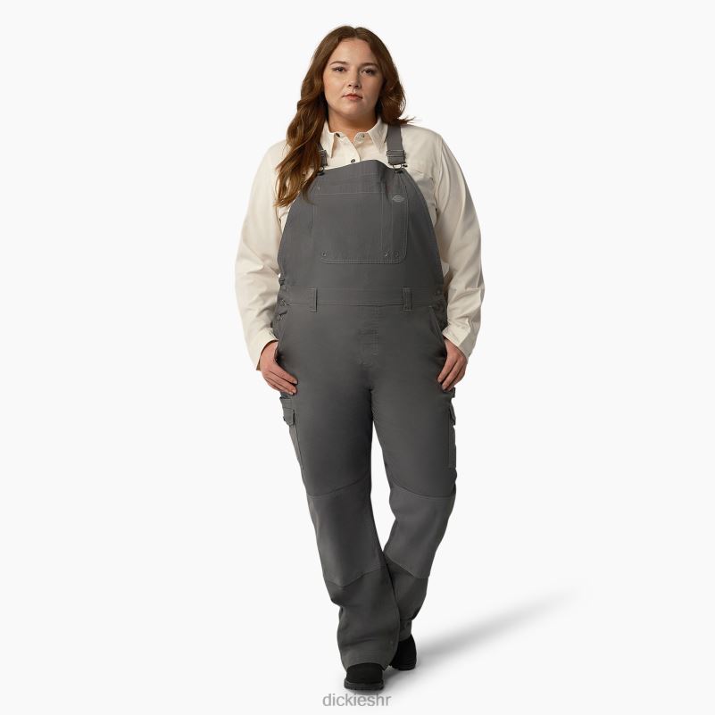 plus rashlađujući ripstop kombinezon žene Dickies isprani grafit (rga) 6BPL61669 odjeća