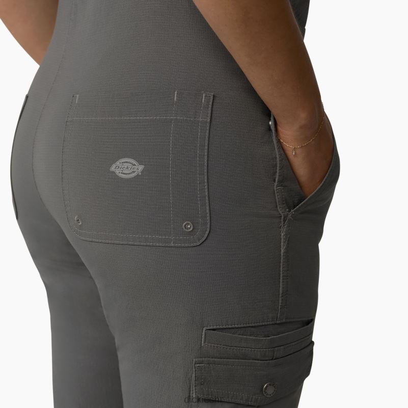 rashlađujući ripstop kombinezon žene Dickies isprani grafit (rga) 6BPL61609 odjeća