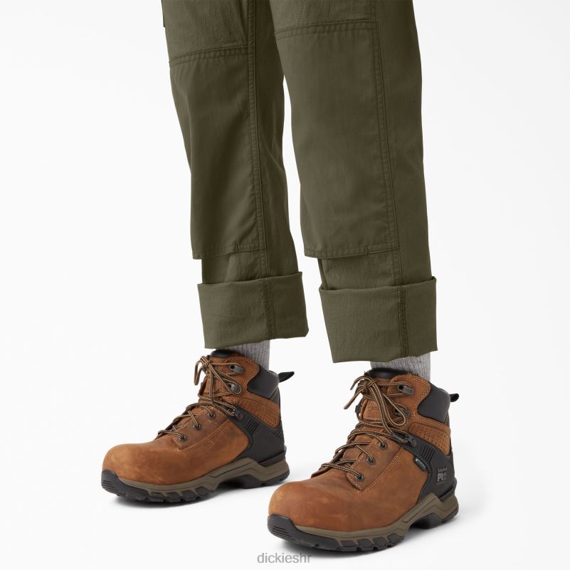 rashlađujući ripstop kombinezon žene Dickies isprano vojno zeleno (rml) 6BPL61610 odjeća