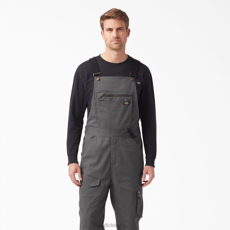 temp-iq 365 tech duck bib kombinezon muškarci Dickies isprani škriljevac (rsl) 6BPL61512 odjeća