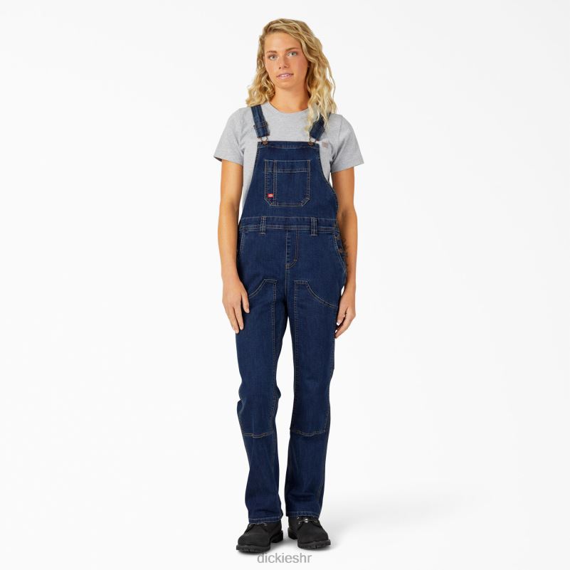traper dvostruki prednji kombinezon žene Dickies stonewashed tamnoplava (dsw) 6BPL61940 odjeća