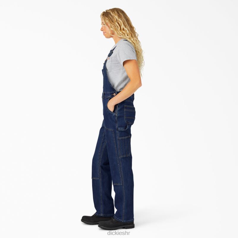 traper dvostruki prednji kombinezon žene Dickies stonewashed tamnoplava (dsw) 6BPL61940 odjeća