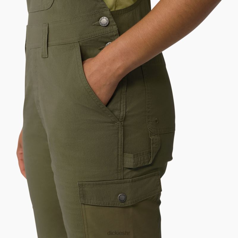 kratke hlače s ripstop hlađenjem žene Dickies isprano vojno zeleno (rml) 6BPL61607 odjeća