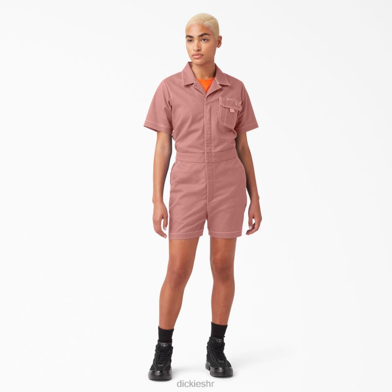 ripstop kratke hlače žene Dickies isprana rozeta (r2r) 6BPL61924 odjeća