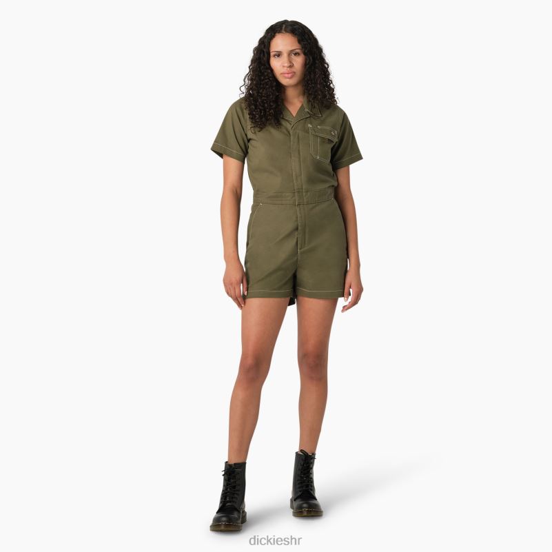 ripstop kratke hlače žene Dickies vojno zelena (ml) 6BPL61921 odjeća