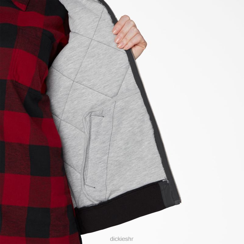 plus prošiveni prsluk žene Dickies crna (bk) 6BPL62324 odjeća