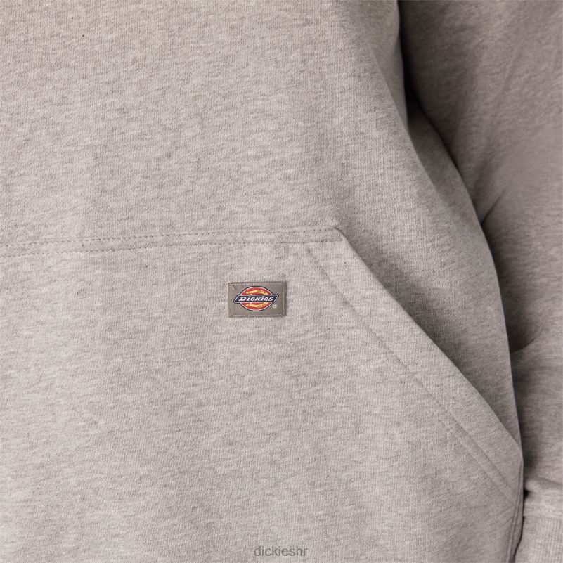 plus teški pulover s rukavima s logotipom žene Dickies vrijesak sivi (hg) 6BPL62345 odjeća