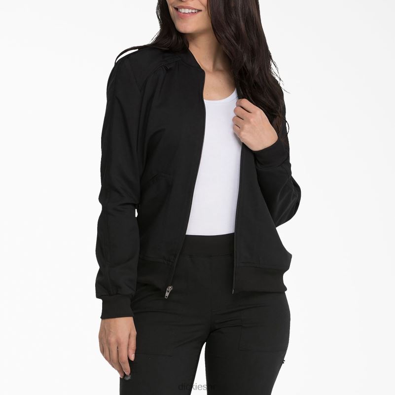 Balance zip prednja jakna za ribanje žene Dickies crno (crno) 6BPL62402 odjeća