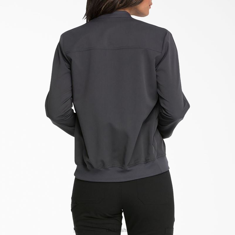 Balance zip prednja jakna za ribanje žene Dickies kositar siva (klupa) 6BPL62405 odjeća