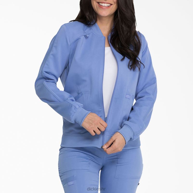 Balance zip prednja jakna za ribanje žene Dickies strop plava (cbl) 6BPL62403 odjeća