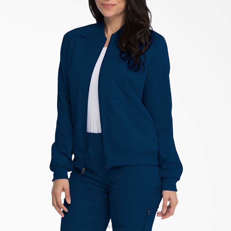 Balance zip prednja jakna za ribanje žene Dickies tamnoplava (nvy) 6BPL62404 odjeća