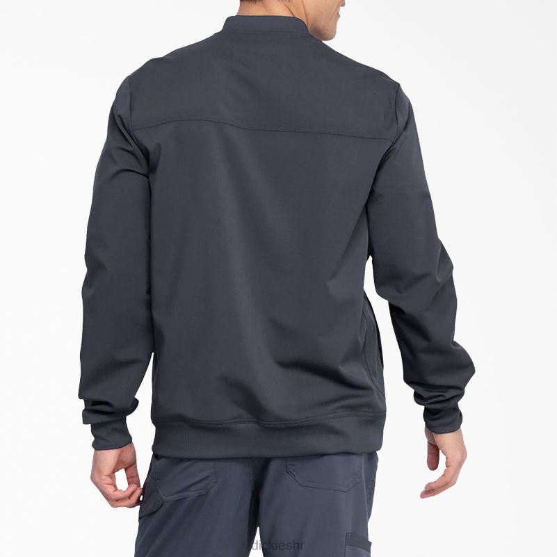 Balance zip prednja jakna za ribanje muškarci Dickies kositar siva (klupa) 6BPL61303 odjeća