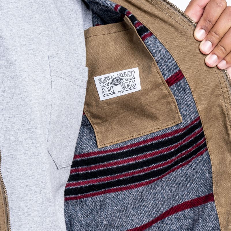 Eisenhower jakna od voštanog platna muškarci Dickies žir (ac2) 6BPL61186 odjeća