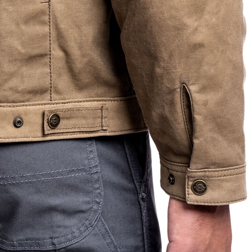 Eisenhower jakna od voštanog platna muškarci Dickies žir (ac2) 6BPL61186 odjeća