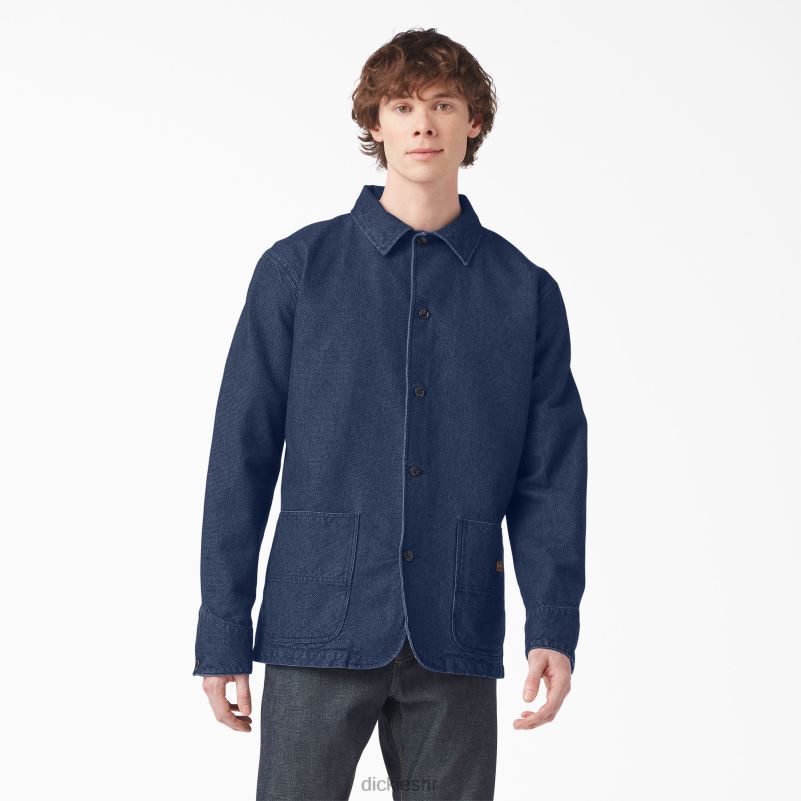 Kaput indigo boje iz 1922 muškarci Dickies isprano indigo plavo (rnb) 6BPL61191 odjeća